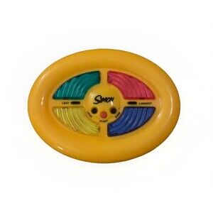 2002 SIMON says Electronic Mini Handheld Memory Game Travel Pocket Hasbro WORKS